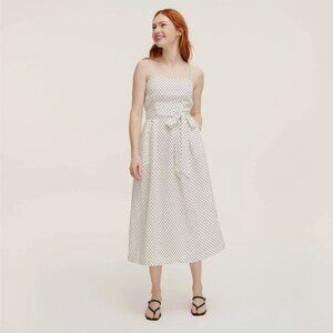 NWT Kate Spade New York x Target Polka Dot Tie Waist Midi Dress